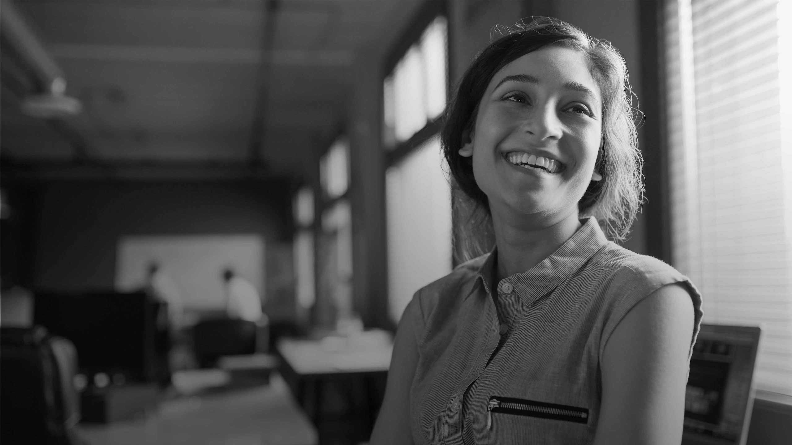 Sarah, a 22-year-old patient with ornithine transcarbamylase (OTC) deficiency.